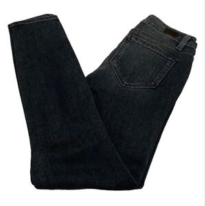 Paige Verdugo Ankle black skinny jeans . Size 24. Worn once . Fast shipping.